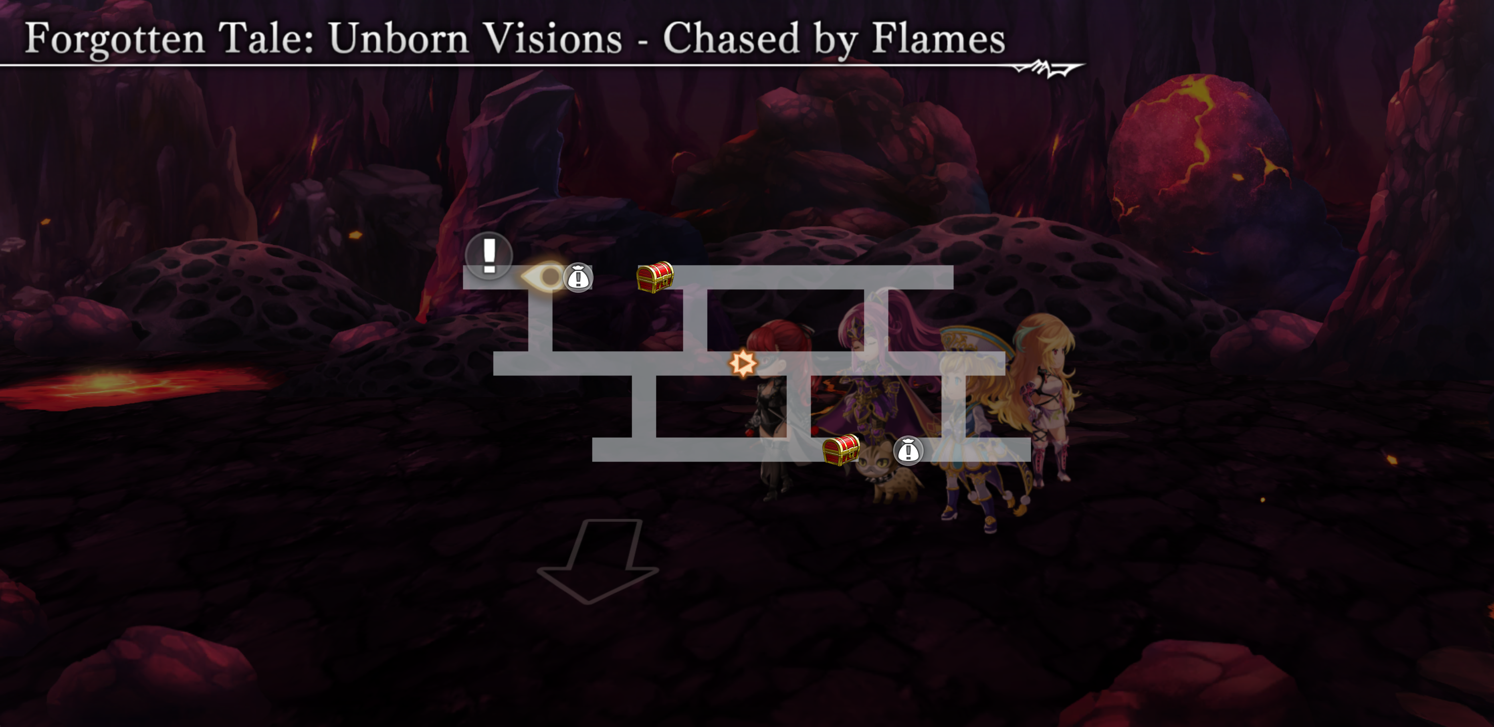 Forgotten Tale- Unborn Visions (Another Dungeon) Minimap 1.png