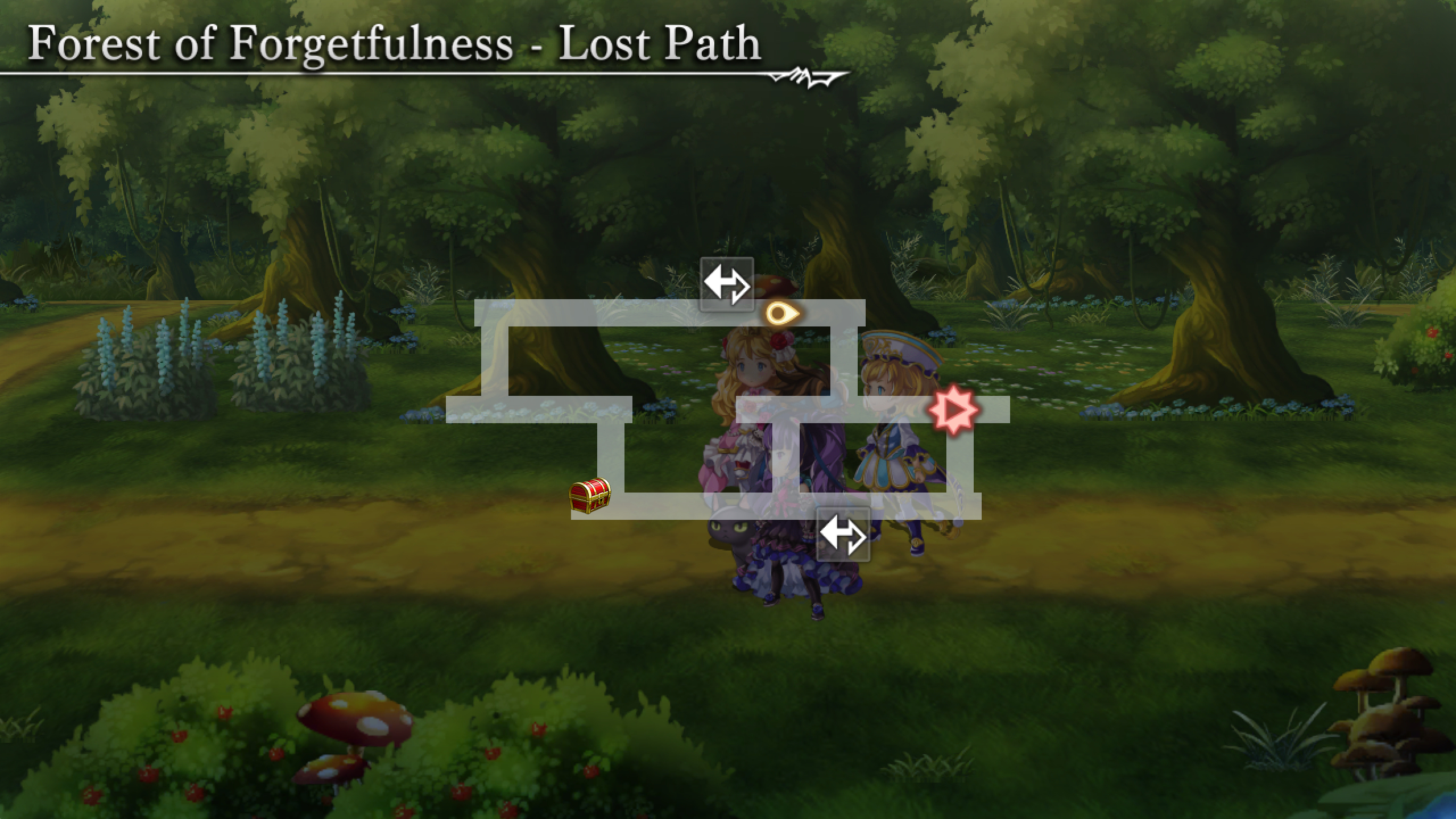 Forest of Forgetfulness (Another Dungeon) Minimap 2.png
